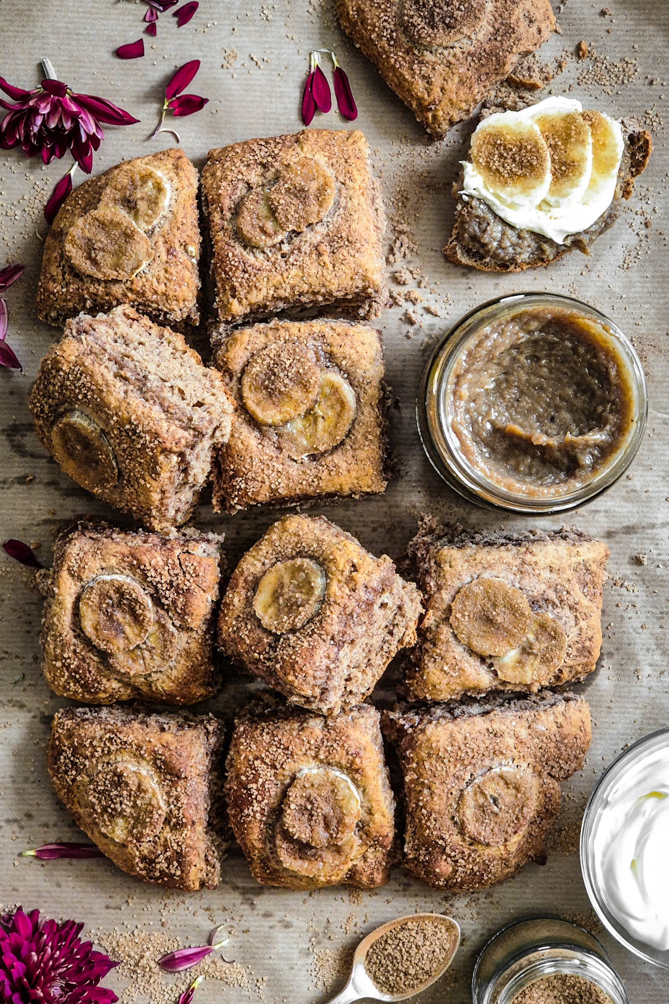 Banana Bread Scones